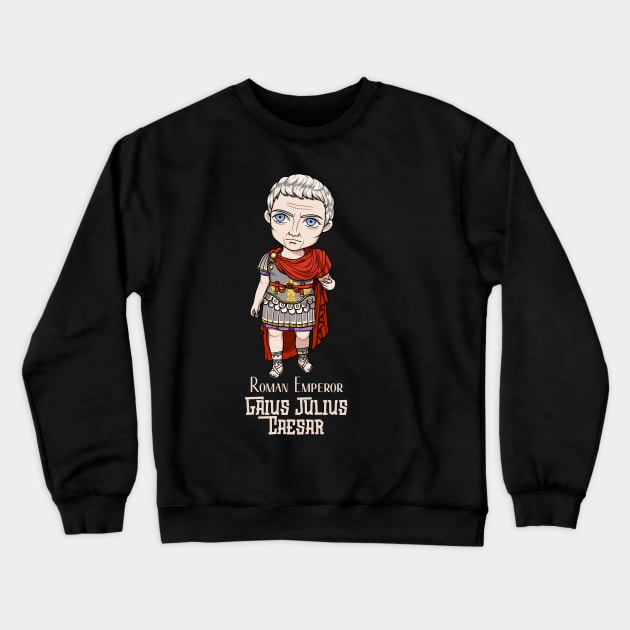 Imperator Caesar: A Majestic Design Honoring the Legacy of Rome's Greatest Emperor Crewneck Sweatshirt by Holymayo Tee